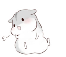 动漫卡通头像 简约 可爱 小仓鼠   头像  萌物   表情包素材