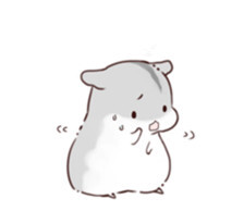 动漫卡通头像 简约 可爱 小仓鼠   头像  萌物   表情包素材