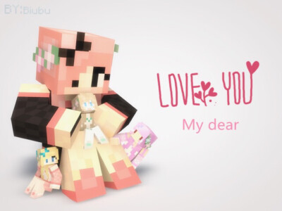 Minecraft 粉字 橙子 五歌 粉奶奶