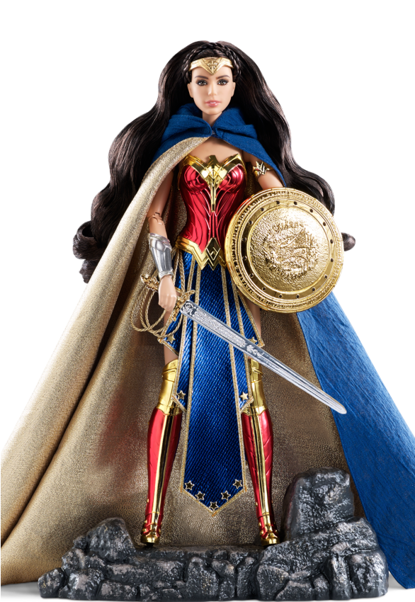 芭比娃娃 2016限量版 Barbie® Amazon Princess Wonder Woman™ Doll【价格80美元】