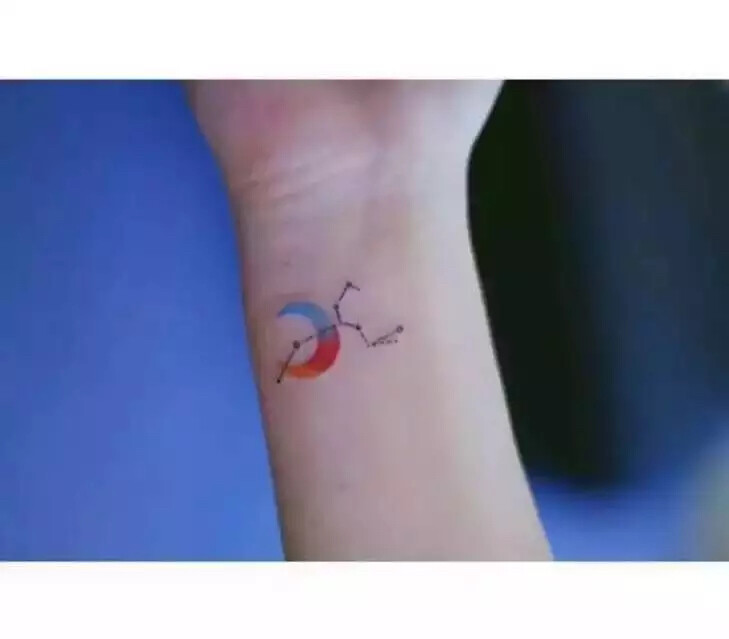 纹身，小清新