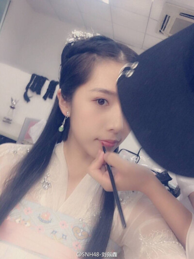 snh48 team HII 刘佩鑫 汉服 清辉阁 玉羽