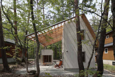 Villa in Hakuba,© Torimura Koichi