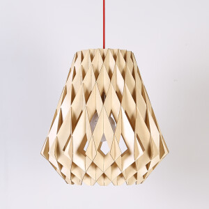 iwood新款热销吊灯欧式风格创意木制家居灯具钻石外形灯饰软装饰