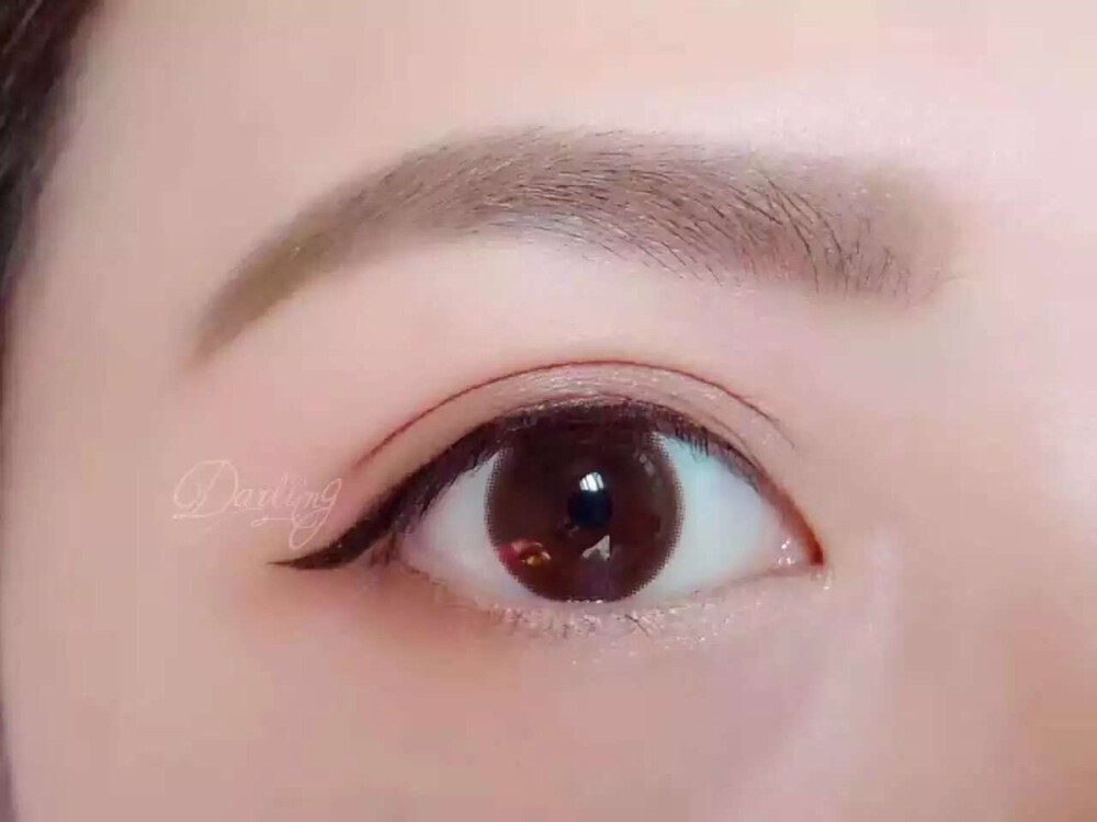 Winni&Darling魔法礼盒素妍巧克力 ，小直径14.00mm,0-1000度全 如果不仔细看都不会发现是有佩戴，眼睛显得很有光泽有木有？