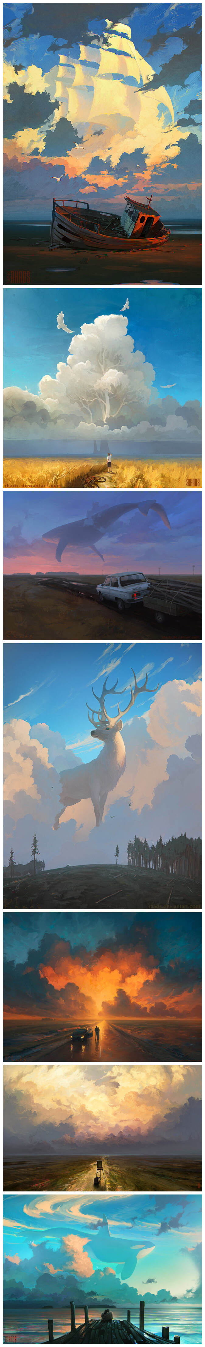 俄罗斯画师ARTEM RHADS