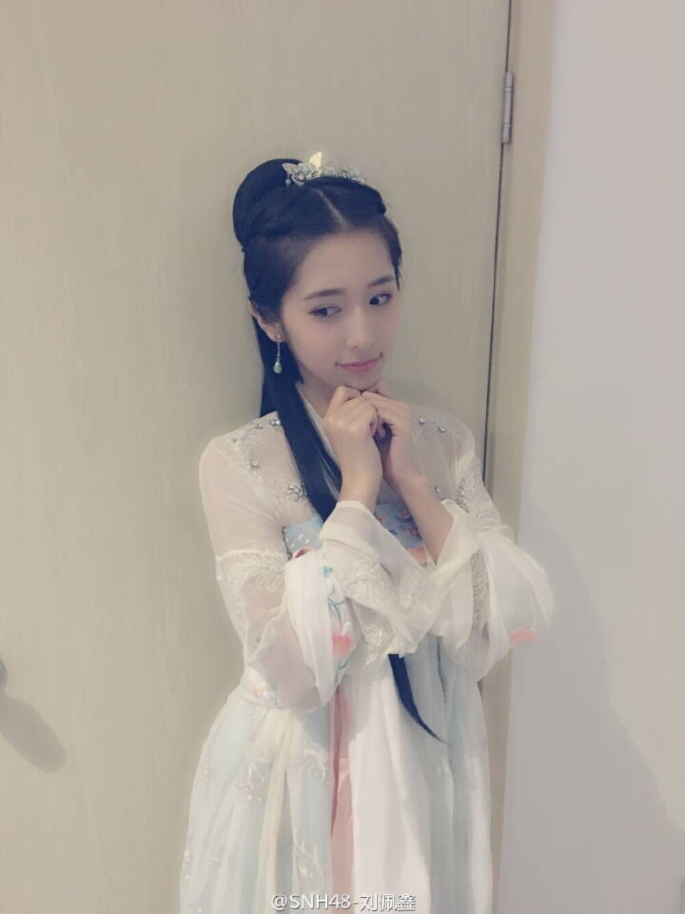 snh48 team HII 刘佩鑫 汉服 清辉阁 玉羽