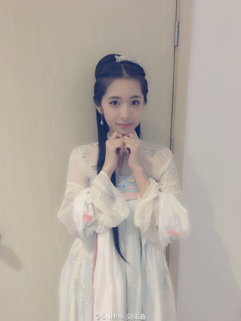 snh48 team HII 刘佩鑫 汉服 清辉阁 玉羽