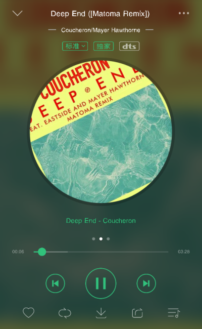 Deep End (Matoma Remix）
- Coucheron