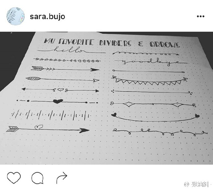 BUJO系列第十八弹 #BulletJournal# ---#derection# 日期，分割线，方框。是BUJO的装饰核心三要素，收集了九张图片~让bujo变得更美~！（我今天真的不知道要说什么了看图！）（我是小尾巴：做BUJO系列是因为看到国内好多大大发了很多好看的形式，后来去ins看到了原始的创...展开全文c