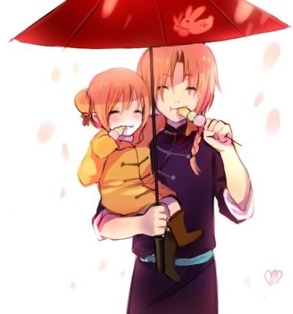 神威神乐兄妹俩萌萌哒可爱o