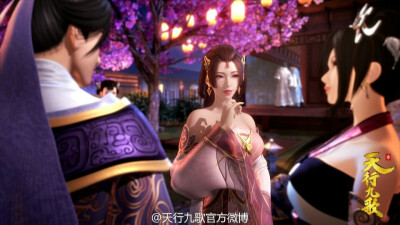 秦时明月＃【天行九歌】
又出场一个新妹子
弱弱地问一句，只有我觉得这个妹纸像七秀吗