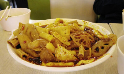 重庆钵钵鸡，好吃啊