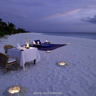 #travel# 想要一个这样的Beach Dinner