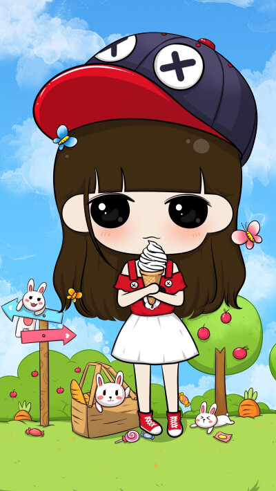 小希与阿树 小希 壁纸