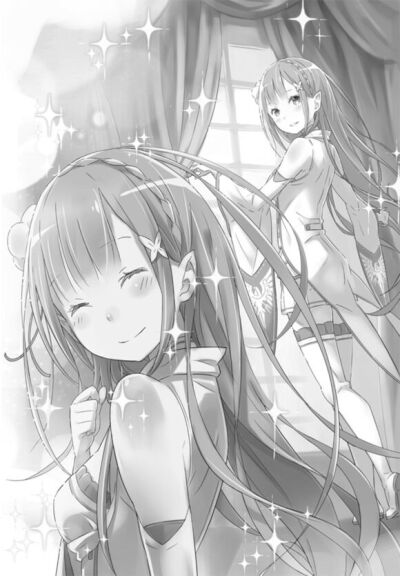 re：从零开始的异世界生活 小说插画／插图／封面 艾米莉娅