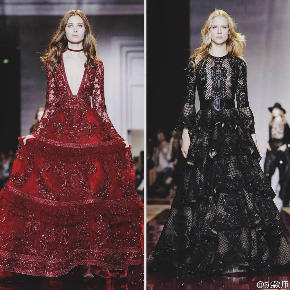 Zuhair Murad Couture Fall 2016｜色彩斑斓，仙裙盛开，仿佛挥一挥衣袖就能上天