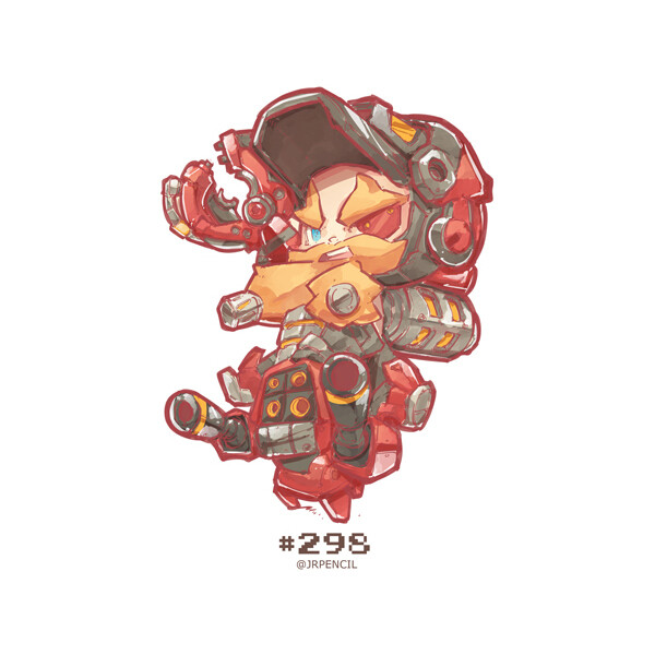 #守望先锋#Overwatch#Torbjorn#托比昂# cr: jrpencil