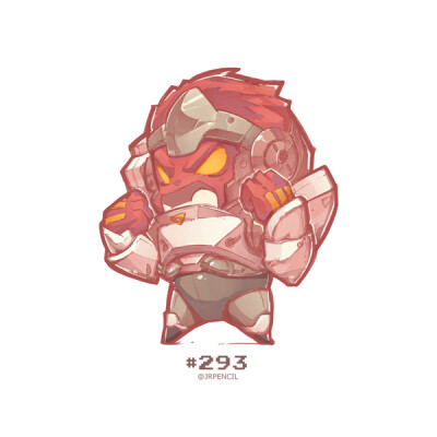 #守望先锋#Overwatch#Winston#温斯顿# cr: jrpencil