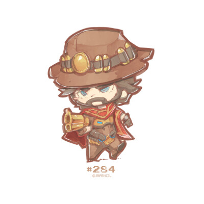 #守望先锋#Overwatch#Mccree#麦克雷# cr: jrpencil