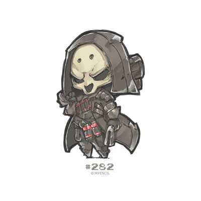 #守望先锋#Overwatch#Reaper#死神# cr: jrpencil