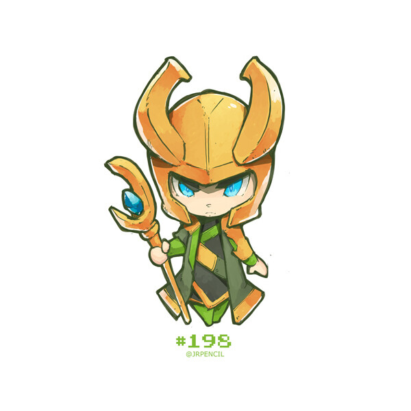 #Loki#邪神# cr: jrpencil