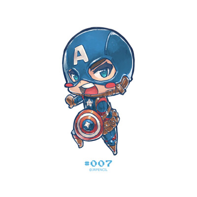 #Captain America#美国队长 cr: jrpencil