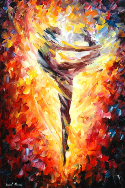 Leonid Afremov 炽热的舞