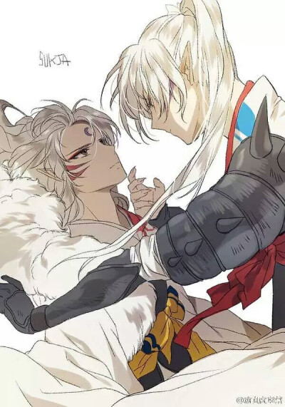 犬夜叉，画师sukja的犬夜叉系列简直帅炸了！