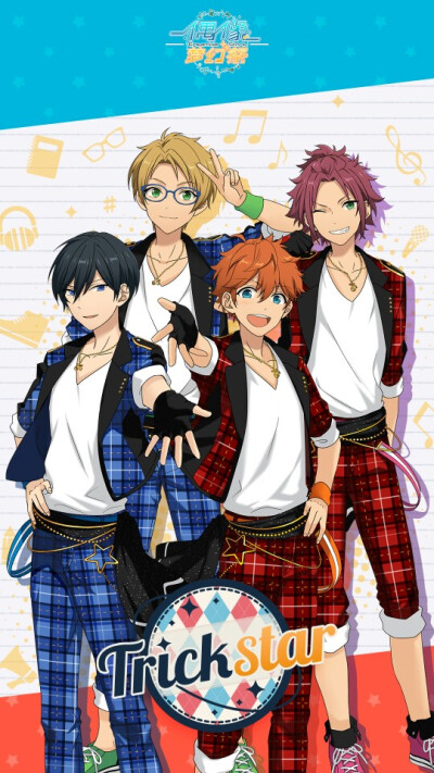 偶像梦幻祭/Ensemble Stars Trickstar 手机壁纸