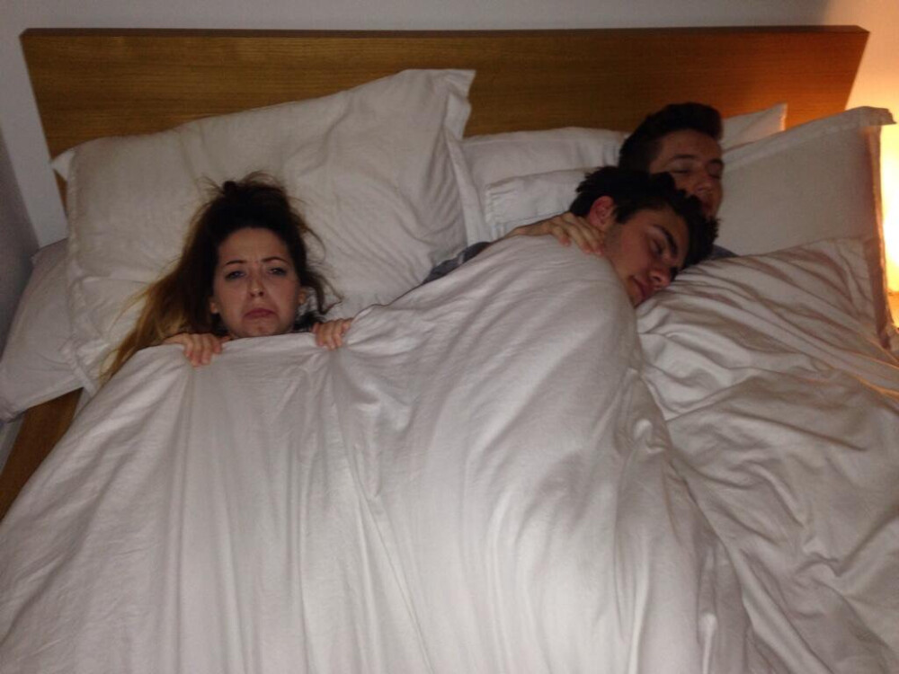 lol Troye and Zoe and Alfie