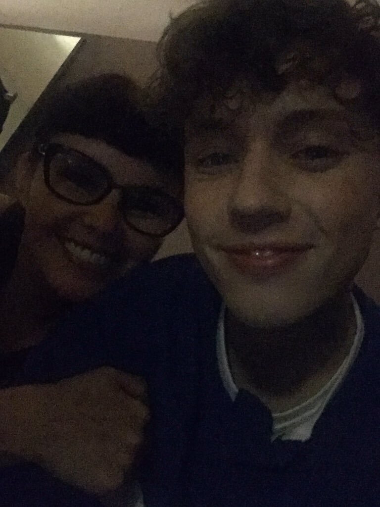 Troye and mom