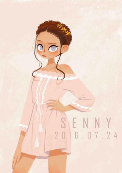 【涂鸦王国画师：senny-森妮】#动漫#插画#二次元#古风#唯美#人物#手绘#板绘#