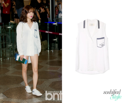 A.T.CORNER: White Rayon Shirt @ aroundthecorner.lfmall.co.kr ₩119,000 ₩83,300