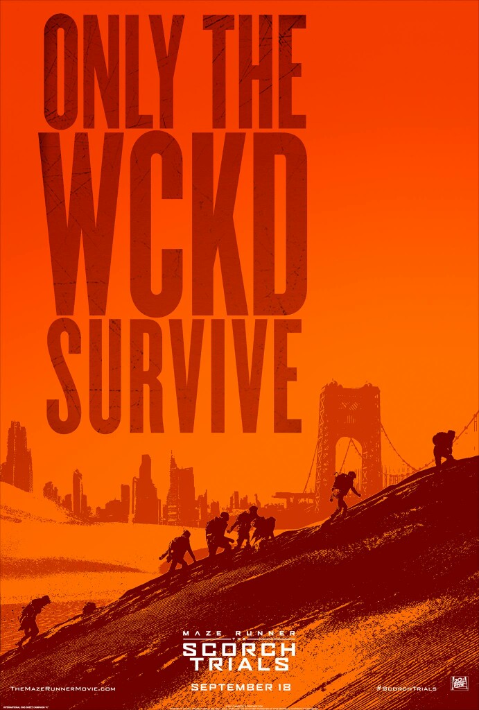 《移动迷宫2》概念海报
影片动作戏多了，悬疑少了，前作的主演和导演悉数回归，同时也加入了一些新的角色，总之，《移动迷宫2》是一部能看但非常平淡的续集。——《国际银幕》评
