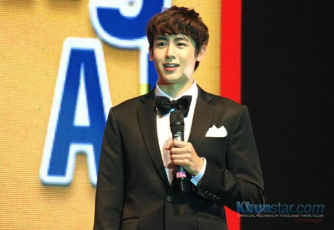 #Nichkhun##尼坤# 【140917 AJ FAN MEETING②】帅哭 cr：khunstar