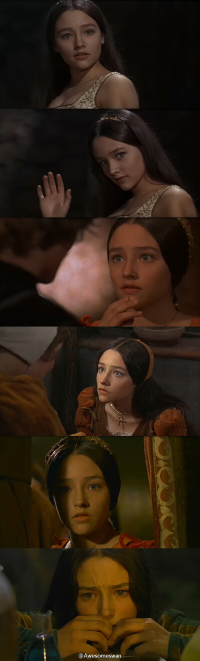 罗密欧与朱丽叶 朱丽叶扮演者Olivia Hussey