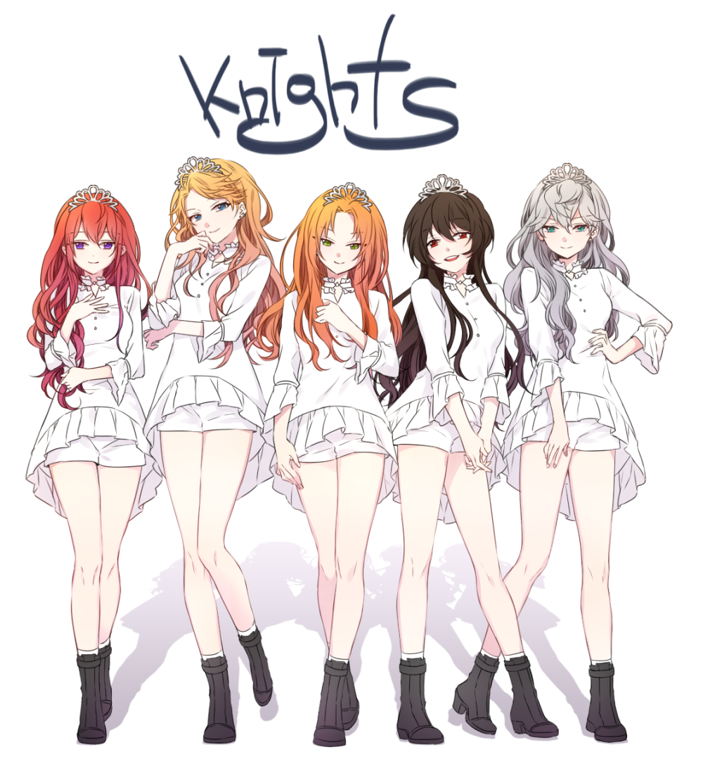 偶像梦幻祭 knights leo 朱樱司 濑名泉 朔间凛月 鸣上岚 男子 性转