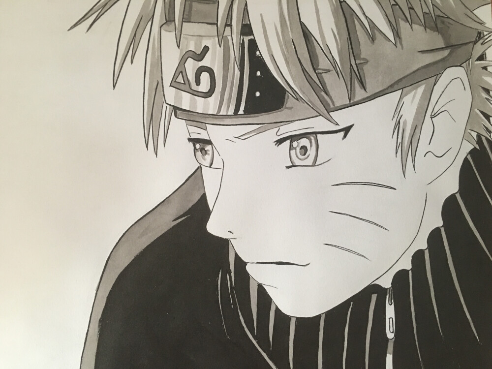 【杨旭手绘】火影忍者 漩涡鸣人