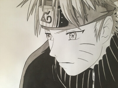 【杨旭手绘】火影忍者 漩涡鸣人