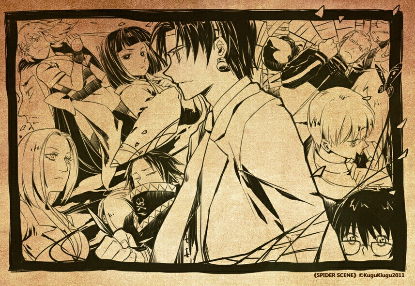 全职猎人 库洛洛团长 幻影旅团 蜘蛛