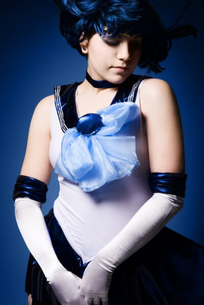 make_up__sailor_mercury_by_mikacosplay美少女战士 Sailor moon水星水野亚美 国外cosplay