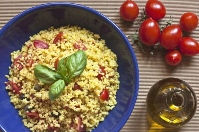 Bulgur salad.