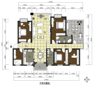 208平的设计图纸