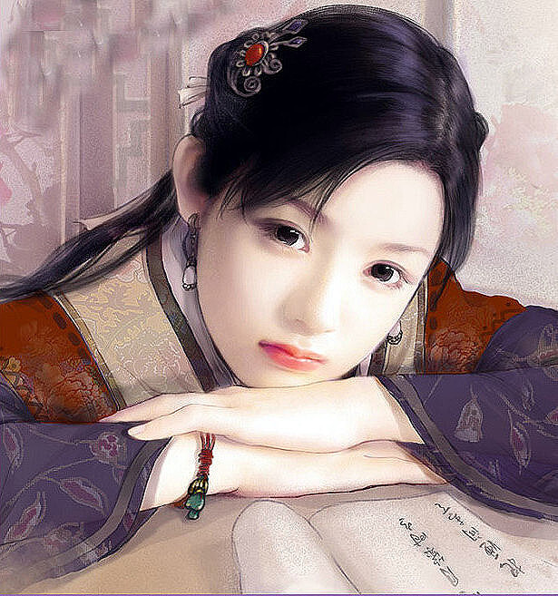 妾颜初如花，妾心已如石。定情双妍姿，不忍君归见衰色。妾颜将凋心不移，妾身已化君始知。冰为肌，草为鬓，山头无人寄君信。妾意浅，君心深，恐君复化填海禽。海禽来衔石方动，不作巫云入君梦