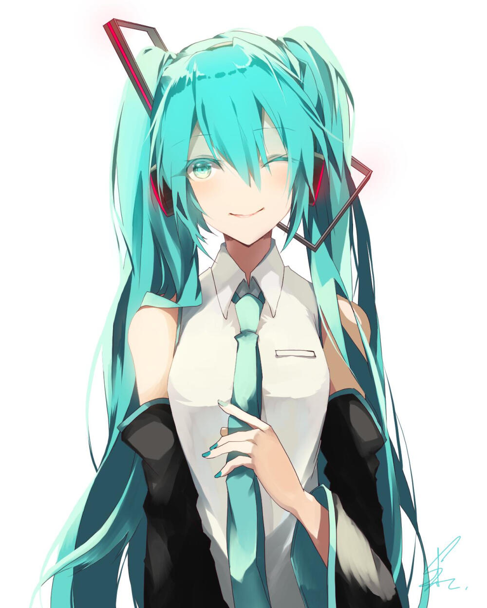 初音，美图，壁纸