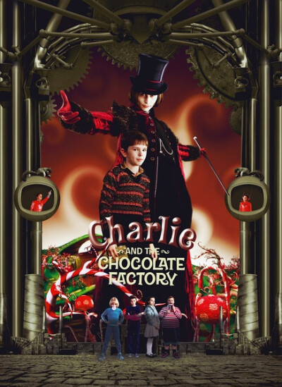《查理和巧克力工厂》和许多小伙伴不一样，我先看的是《查理和巧克力工厂》的书，后来才看到的电影，里面的糖果和巧克力让人特别的喜欢，充满了奇幻和搞怪的感觉，看着这部电影，你会有快乐、幸福的感觉。儿童电影其…