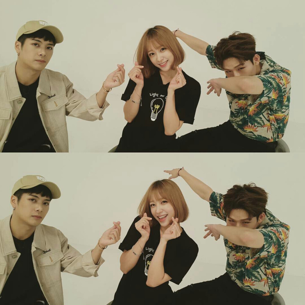 got7 jackson 王嘉尔 hani 安希妍 monsta x 李周宪