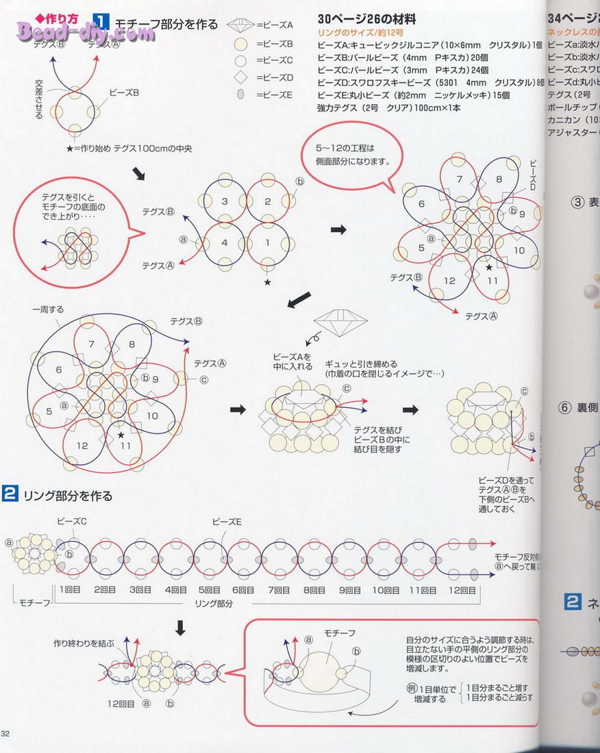 人气串珠饰品杰作选