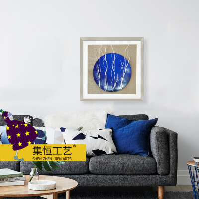 客厅 挂画 实物画 装饰画 卧室 软装 创意挂画 简约装饰挂画 集恒工艺品